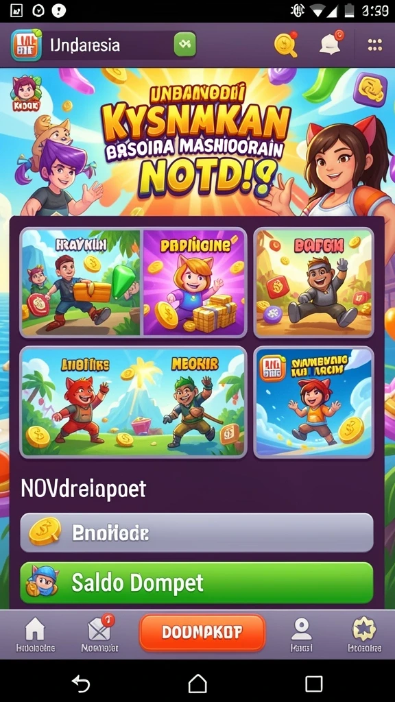 dower88 - Fitur multiplayer untuk bermain bersama teman.