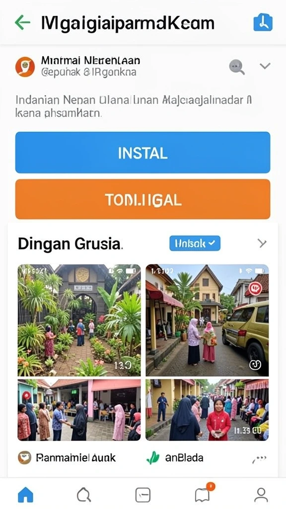 ind777 - Screenshot menampilkan karakter utama yang siap menjalani petualangan.