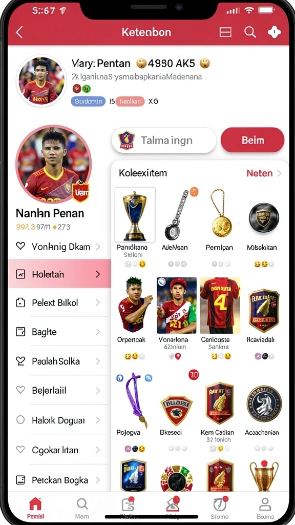 rejeki - Karakter unik siap memulai petualangan baru.