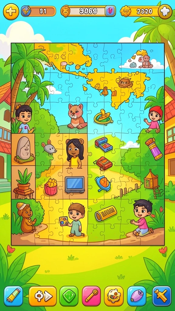 suneo138 - Karakter unik yang membantu dalam penyelesaian level.