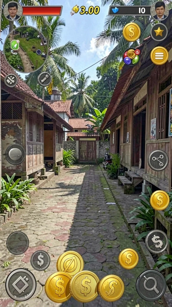 surgavip - Tampilan grafis yang memukau dan penuh warna.
