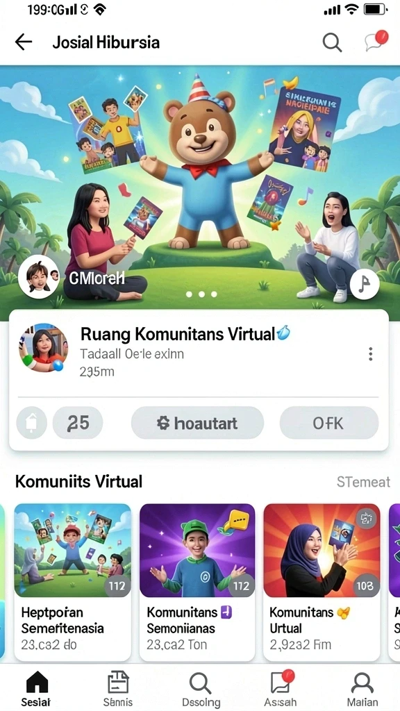 titan777 - Tampilan antarmuka yang menarik dan user-friendly.