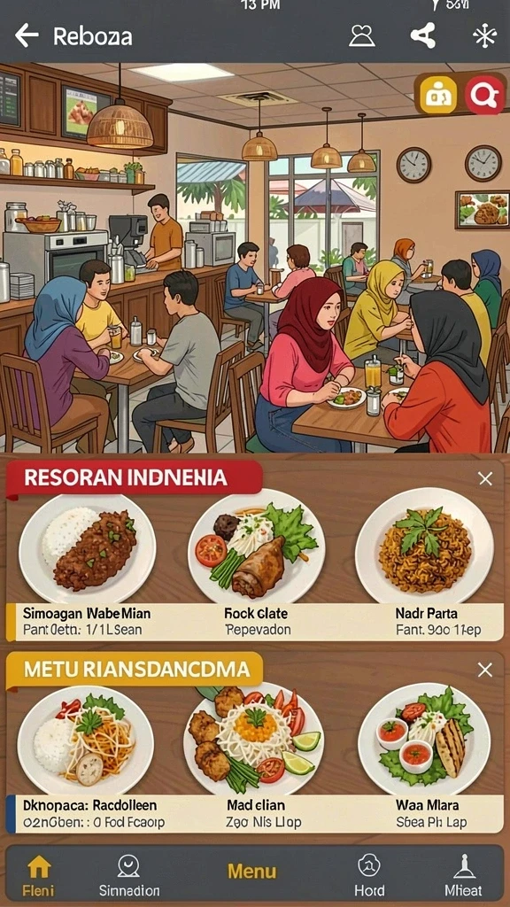 vc55 - Tampilan antarmuka pengguna yang intuitif.